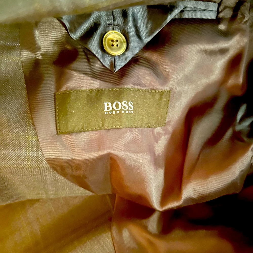 Hugo Boss Windowpane Wool Jacket - Picture 2 of 4